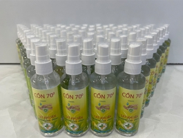CỒN SÁT KHUẨN ETHANOL 70 ĐỘ - 100ml (Hương Trà Xanh)